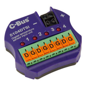 C-Bus 4 Channel Digital Temperature Sensor Input Unit